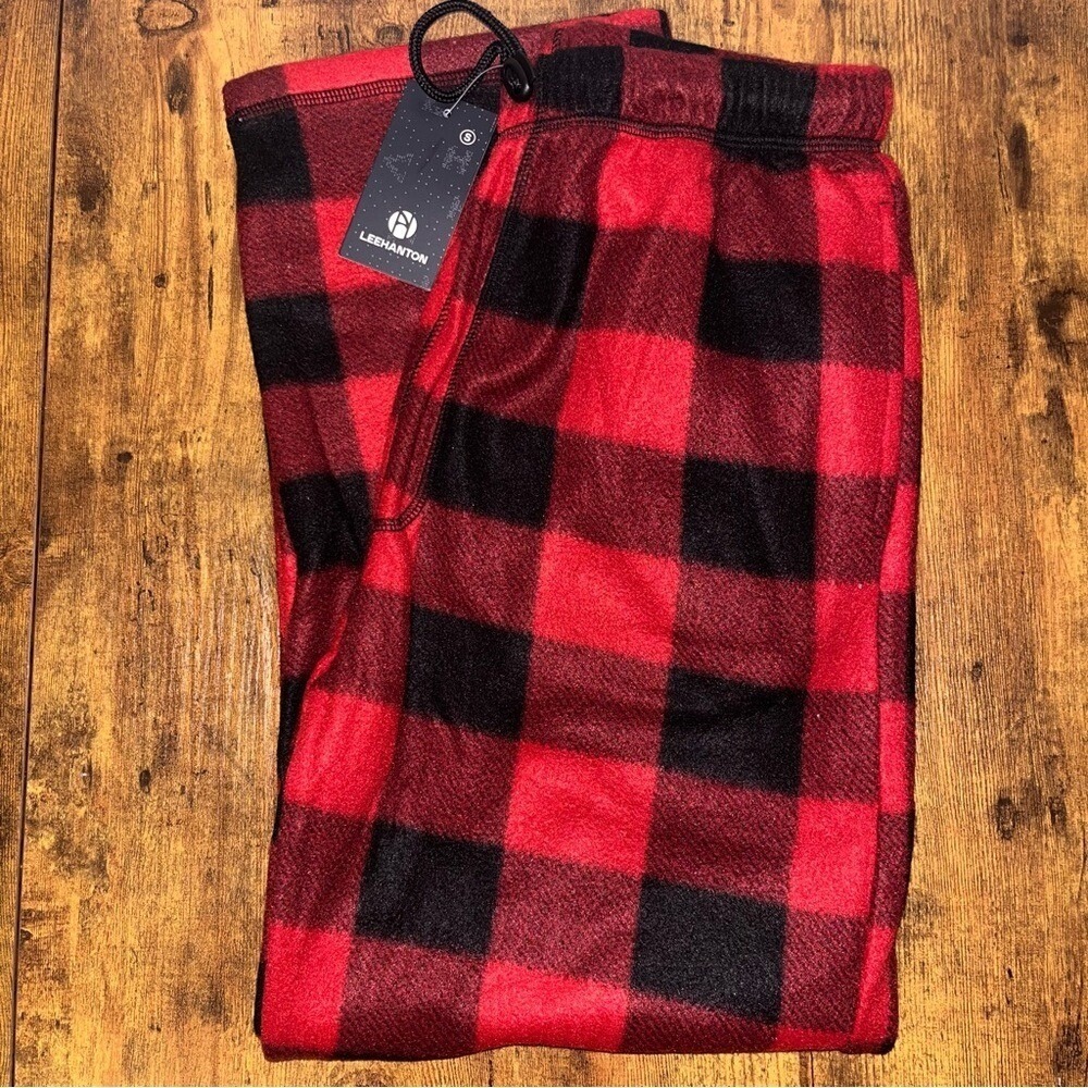 Lennaration Red‎ and Black Plaid Pants-XL